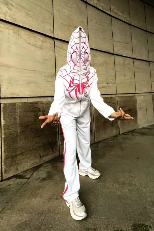 White Spider Hoodie | Premium Oversized Streetwear Hoodie for Men & Women