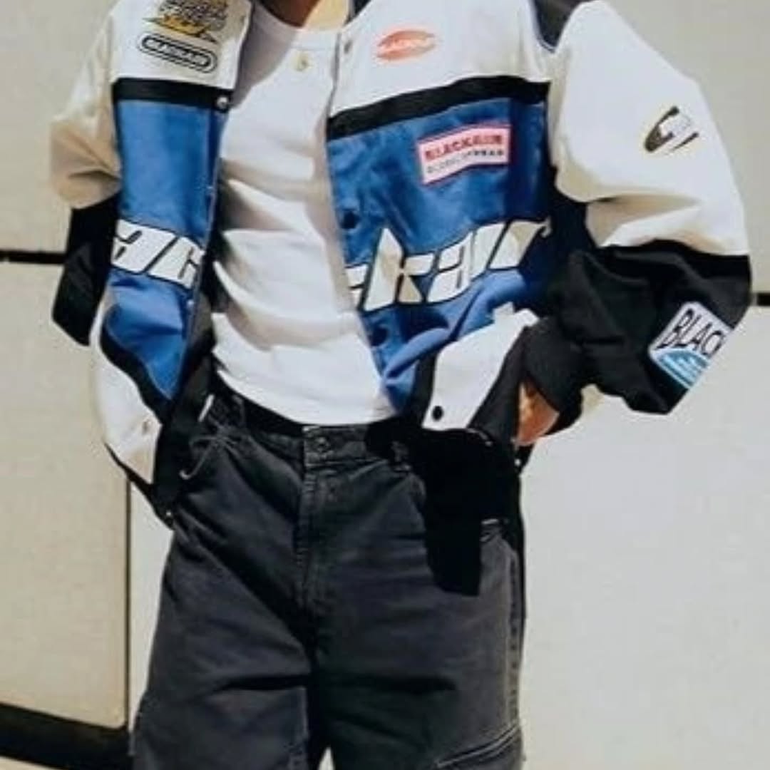 Black Air Vintage Racing Jacket | Brother Ads