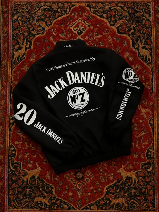 Jack Daniel's Vintage Racing Jacket | Premium Retro Bomber Jacket for Men & Women