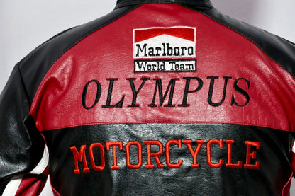 Ferrari Olympus Leather Racing Vintage Jacket