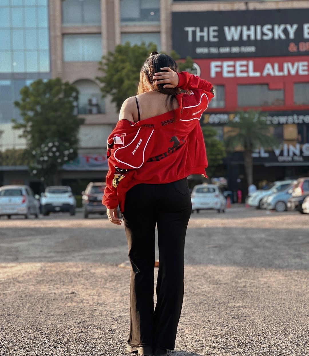 Red F1 Racing Jacket | Brother Ads