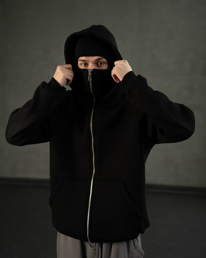 Balaclava Ninja Hoodie for Men & Women | Premium Full Face Mask Hoodie – Brother Ads