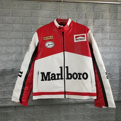 Marlboro Premium Leather Jacket – Unisex