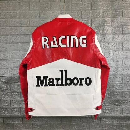 Marlboro Premium Leather Jacket – Unisex