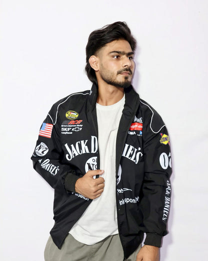 Jack Daniel Printed Vintage Jacket | Premium Retro Jacket