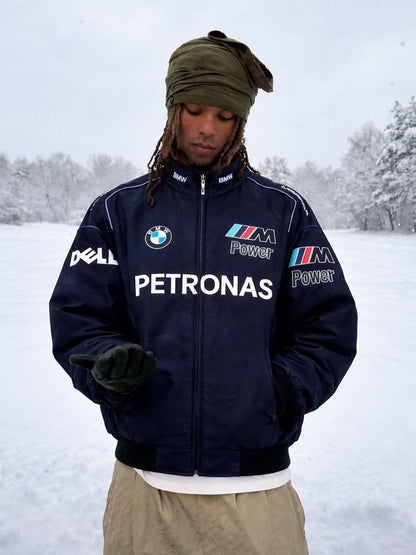 Petronas BMW Racing Jacket – Premium Parachute Motorsport Jacket | Brother Ads