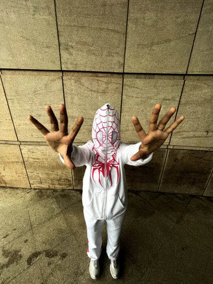 White Spider Hoodie | Premium Oversized Streetwear Hoodie for Men & Women