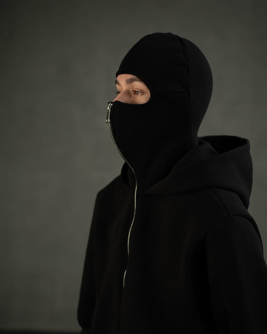Balaclava Ninja Hoodie for Men & Women | Premium Full Face Mask Hoodie – Brother Ads