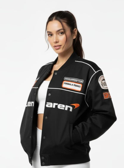 McLaren Vintage Racing Jacket – Premium Motorsport Streetwear | Brother Ads