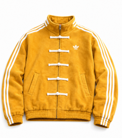 Yellow CNY Jacket for Men & Women | Premium Unisex Streetwear Jacket – Brother Ads
