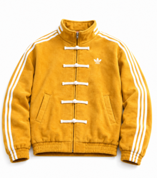 Yellow CNY Jacket for Men & Women | Premium Unisex Streetwear Jacket – Brother Ads