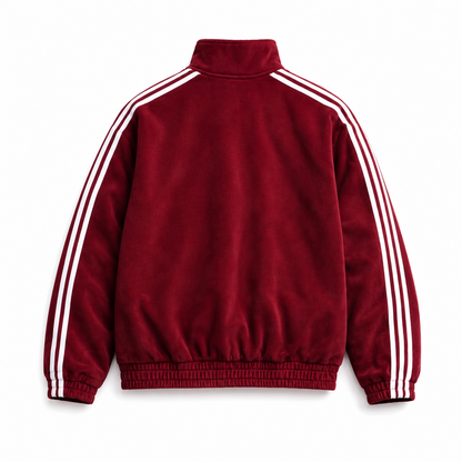Maroon CNY Jacket for Men & Women | Premium Unisex Chinese New Year Streetwear Jacket – Brother Ads