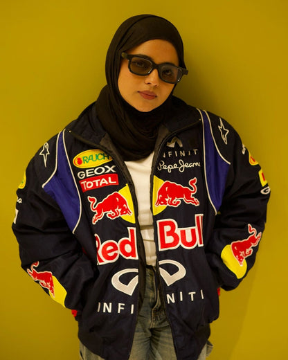 Red Bull Vintage Racing Jacket | Premium Unisex Racing Jacket