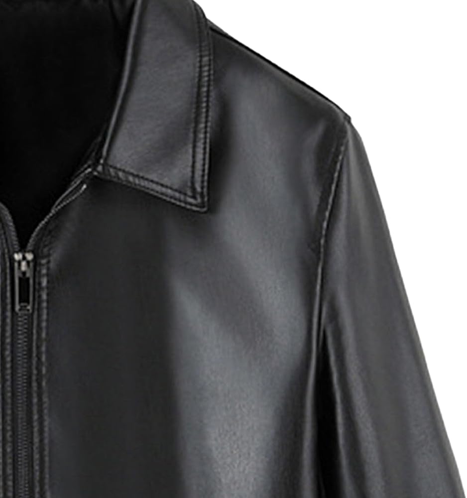 Premium Black Leather Jacket for Men & Women | Classic Biker & Streetwear Style