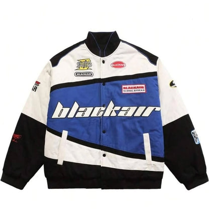 Black Air Vintage Racing Jacket | Brother Ads